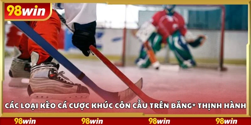 Các loại kèo cá cược khúc côn cầu trên băng thịnh hành